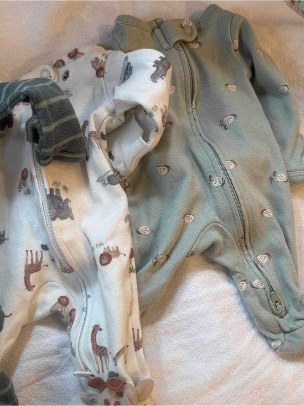 Carter’s simple joy, preemie onesies